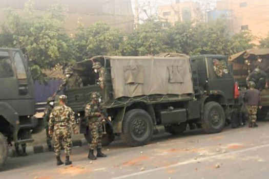 Nepali Army mobilises security agencies after 10 pm amid ongoing unrest