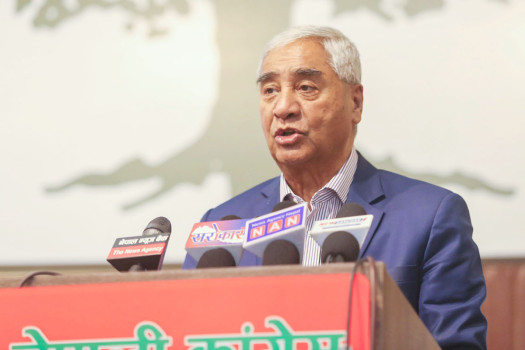 Deuba urges government to promote private sector for investment boost