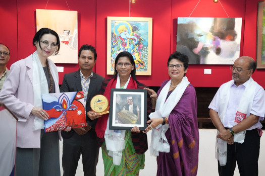 Nepal–Russia Art Club exhibition opens in Kathmandu