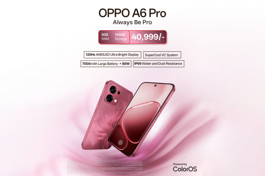 OPPO launches A6 Pro in Nepal with large battery and durable build
