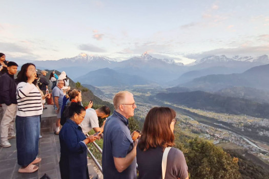 Pokhara sees influx of domestic, foreign tourists during festivals