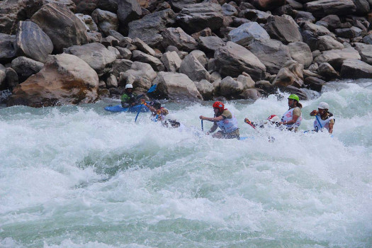 Rafting business in crisis due to hydel project