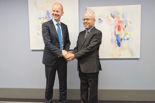 Finance Minister Khanal, World Bank Group VP meet in Washington DC