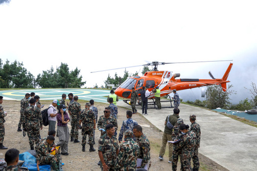 Search, rescue, relief operations continue across areas devastated by Bhotekoshi flood