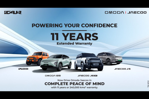 SPG Automobiles introduces 11-year warranty on battery, motor components for Omoda, Jaecoo and ICAUR models