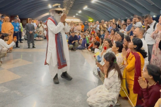 Sadhguru is in Nepal to begin Kailash Yatra, hold Mystic Eye programme