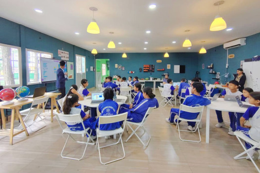 Sanskriti International School partners with Shree Panchakanya Secondary School to offer free FAB Lab classes