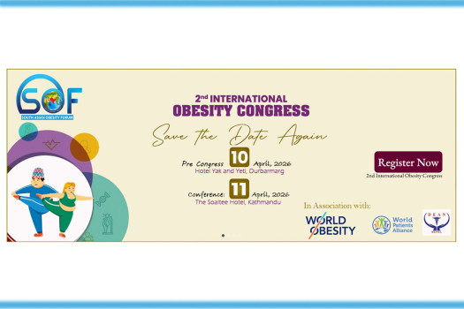 SOF to host 2nd International Obesity Congress in Kathmandu on April 11