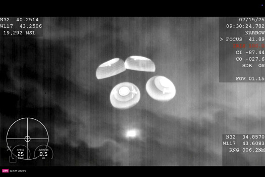 Private spaceflight ends with a Pacific splashdown for astronauts from India, Poland and Hungary