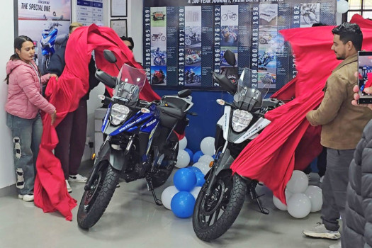 VG Automobiles launches two new colour options for Suzuki V‑Strom SX in Nepal