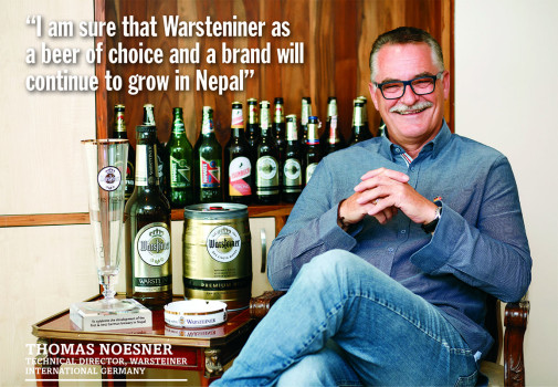 “I am sure that Warsteniner as a beer of choice and a brand will continue to grow in Nepal”