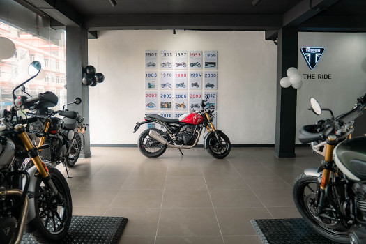 Triumph, KTM open joint multi-brand showroom in Lalitpur