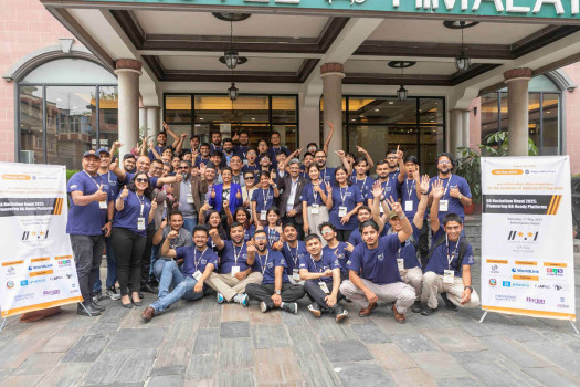 UA hackathon Nepal 2025 concludes with launch of 'क्यान.संगठन', 1st Nepali language domain website