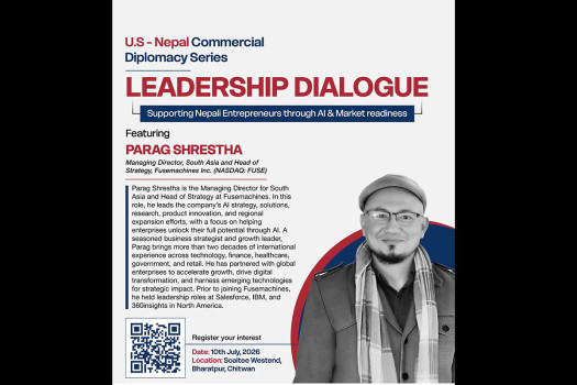 CEO Dialogue in Chitwan focuses on expanding Nepali businesses through AI