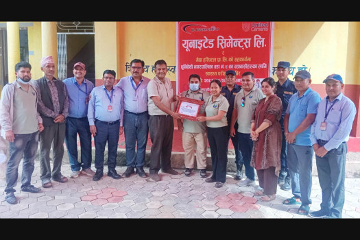 United Cements organises free health camp for Dhading's Dhunibesi residents