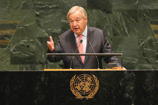 UN chief links Nepal flood to global climate crisis at 81st session of UNGA