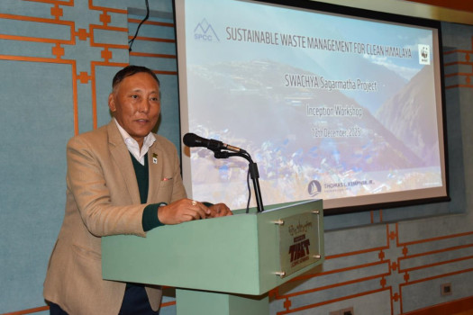 WWF Nepal and SPCC Launch Project for Sustainable Waste Management in Sagarmatha