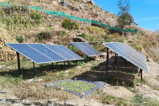 WorldLink installs solar system, deep freezer at basic health post in Kalikot