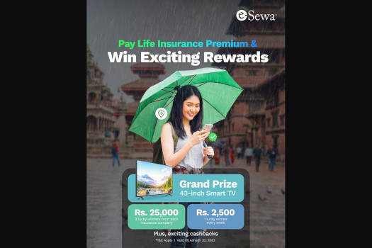 eSewa launches gift scheme to encourage life insurance renewals
