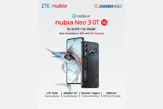 ZTE launches gaming-focused nubia Neo 3 GT 5G in Nepal