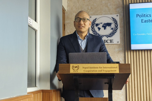 NIICE hosts talk on politics of ecologies in eastern hills of Nepal