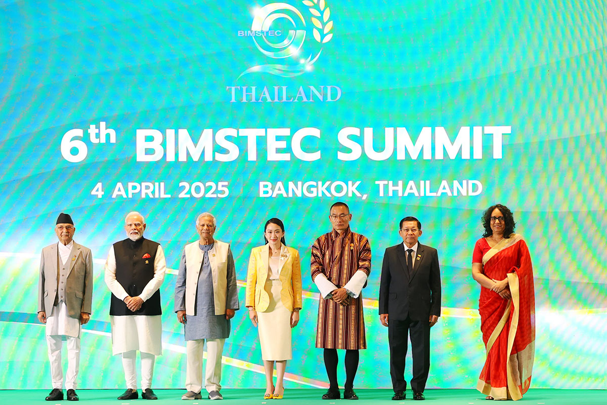 6th BIMSTEC Summit kicks off in Bangkok; leaders to discuss regional cooperation