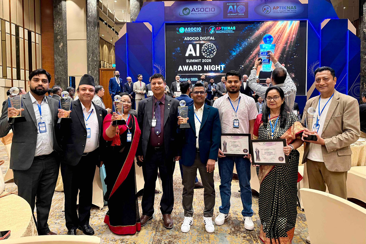 Five Nepali technology organisations honoured at ASOCIO Digital and AI Awards 2026