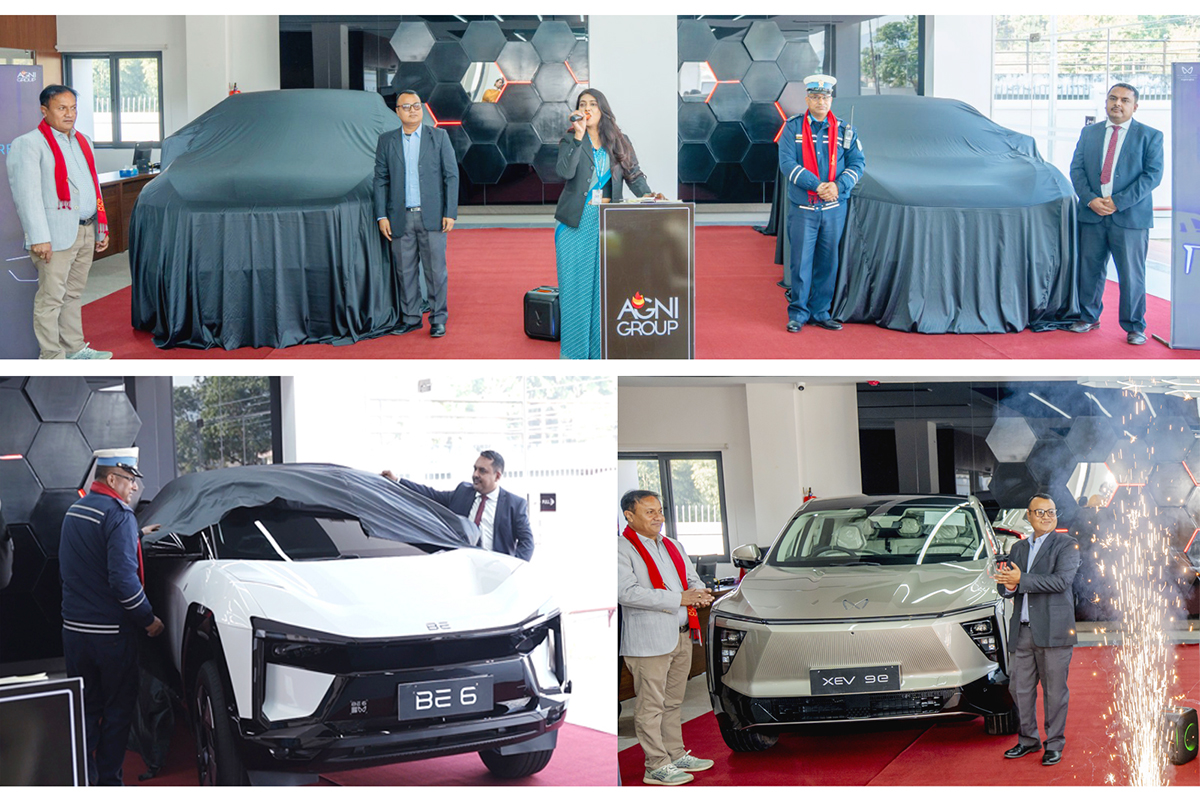 Agni Incorporated launches Mahindra's BE 6 and XEV 9e electric SUVs in Hetauda