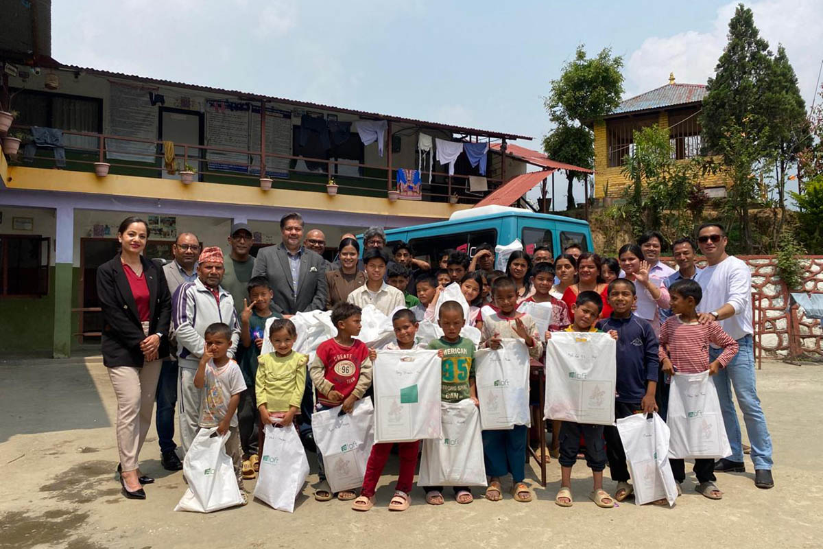 Aloft Kathmandu Thamel undertakes CSR initiative at Matri Nepal Bal Griha ahead of new academic session