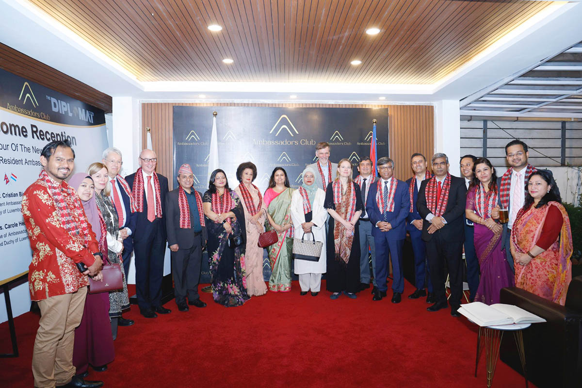 Ambassadors Club Nepal holds reception for new non-resident ambassadors of Austria, Luxembourg