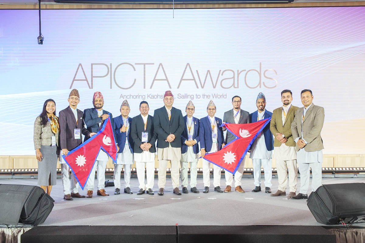 Nepal secures two awards at APICTA 2025 in Taiwan