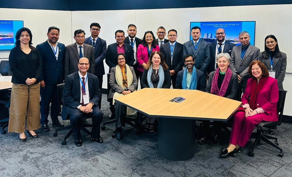 Nepali delegation visits Melbourne, Australia for Leadership Development Program