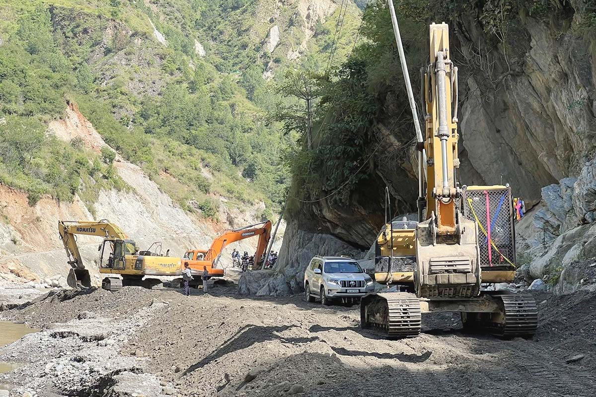 BP Highway reconstruction intensified; Kavre section set for reopening before monsoon