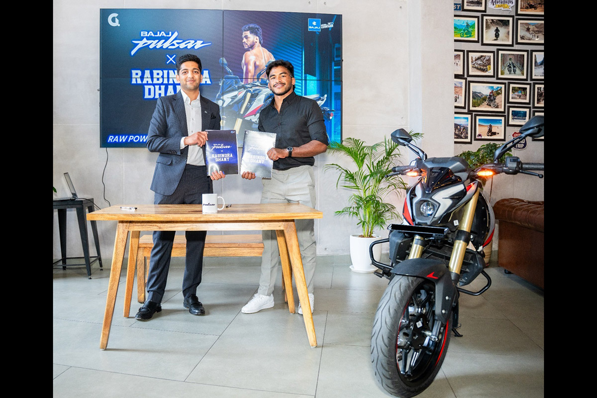 Bajaj appoints Rabindra Dhant as brand ambassador for Pulsar NS series