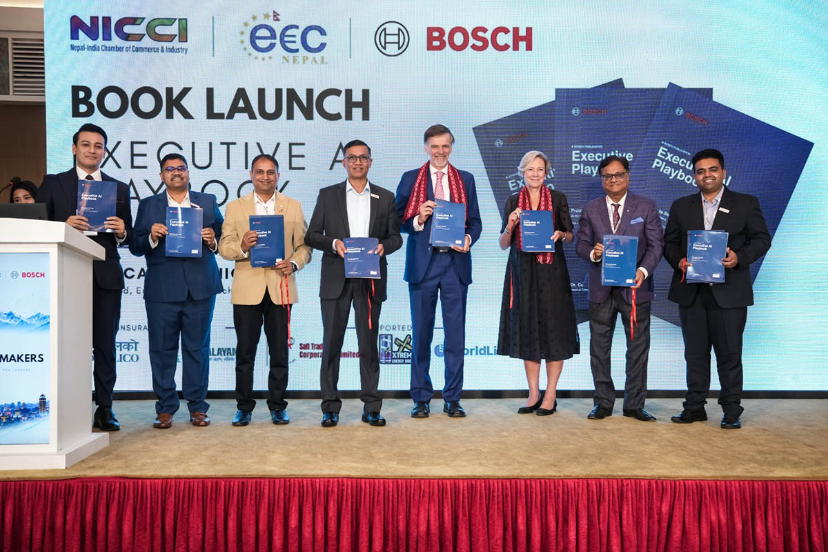 NICCI, EEC Nepal, Bosch hold AI workshop for business leaders, launch publication