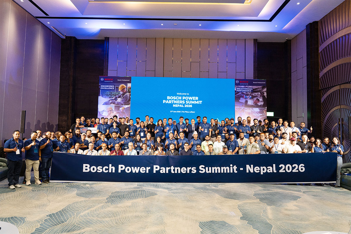 Bosch Nepal, Infratech hold Bosch Power Partners Summit Nepal 2026 in Kathmandu