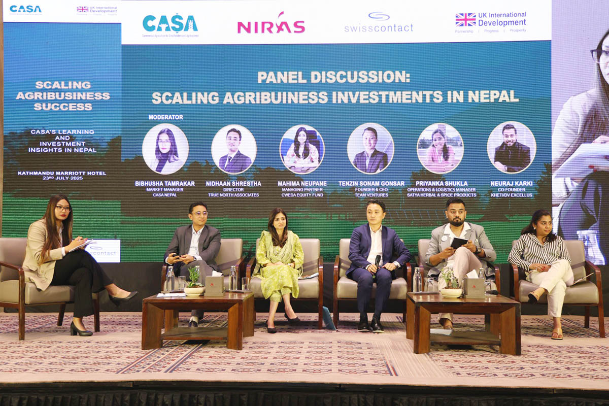 CASA programme mobilises over Rs 830m in investment for Nepal’s agribusiness sector