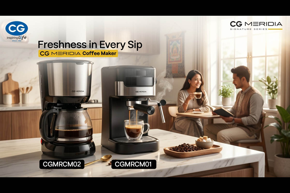 CG launches premium drip coffee maker as Nepal's coffee culture grows