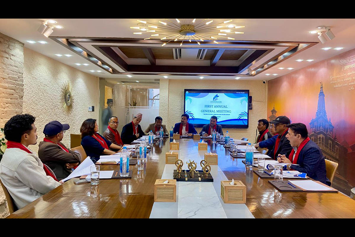 Chandragiri Investment Group hold 1st AGM, announces IPO worth Rs 100m