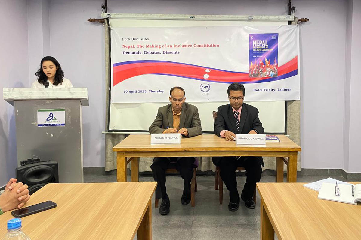 NIICE hosts MP-IDSA research fellow for discussions on Nepal’s constitution, security cooperation