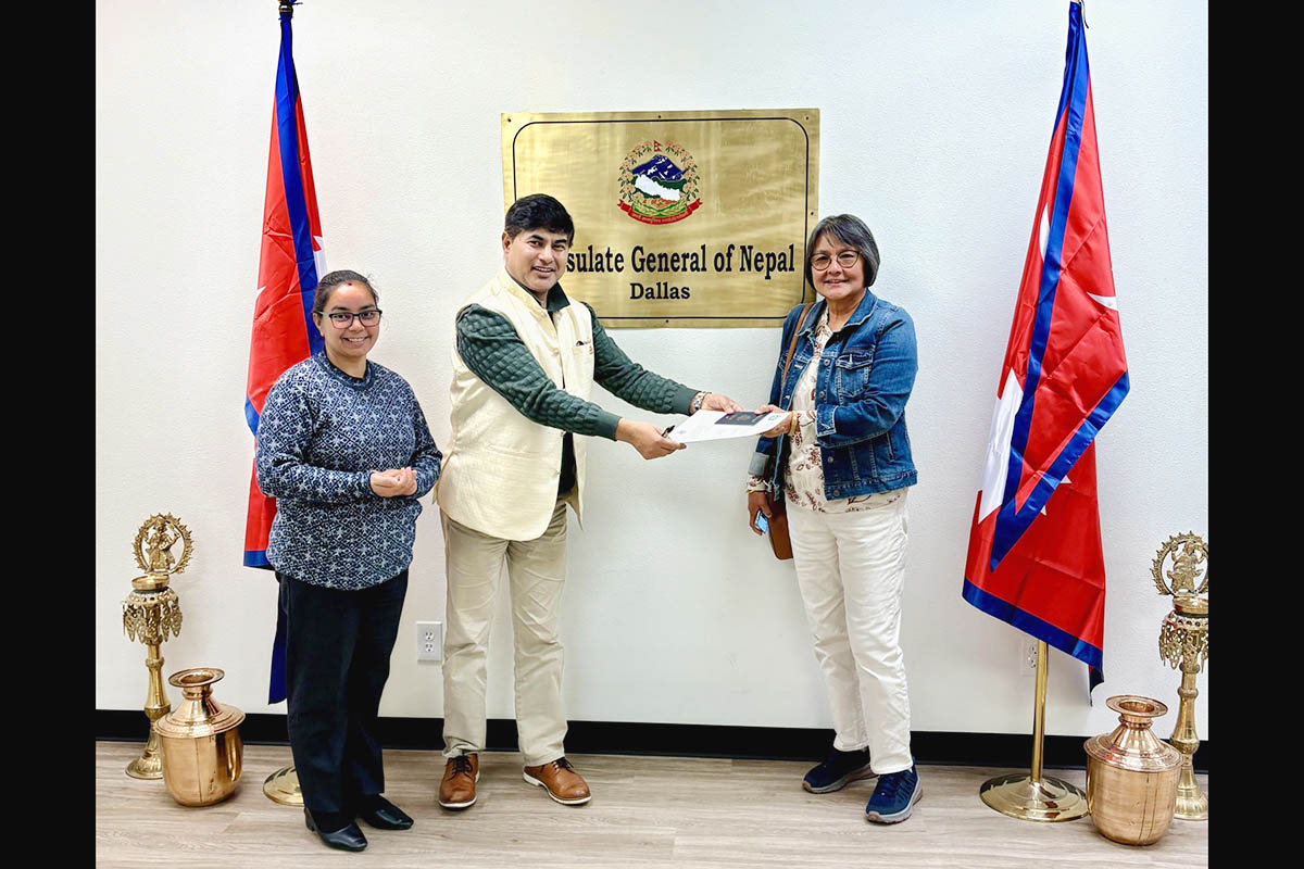 Consulate General in Dallas serves 1,260 Nepalis since opening last October