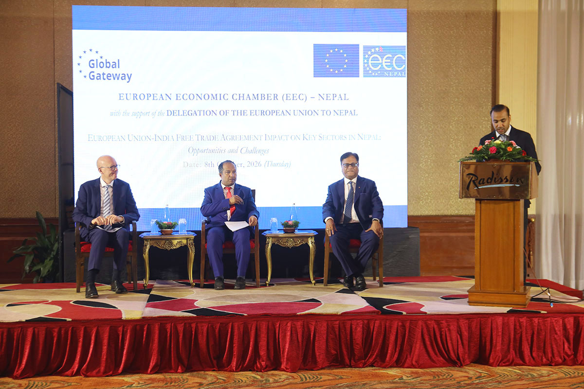EEC-Nepal hosts discussion on EU-India FTA impact on Nepal's key sectors