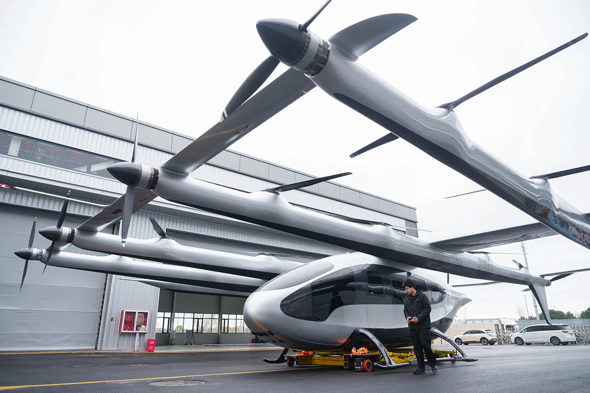 China's 10-passenger electric aircraft, the Matrix, hints at how big flying taxis can be