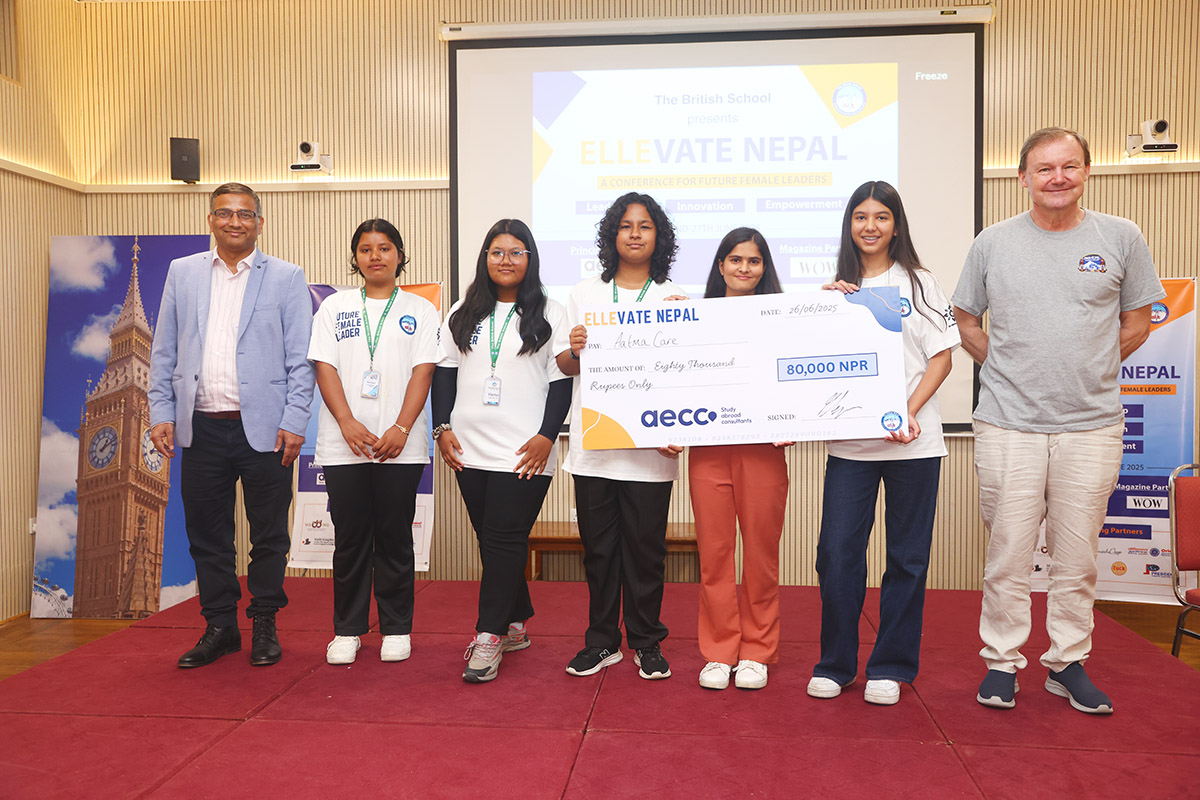 The British School hosts Ellevate Nepal: a conference for future female leaders