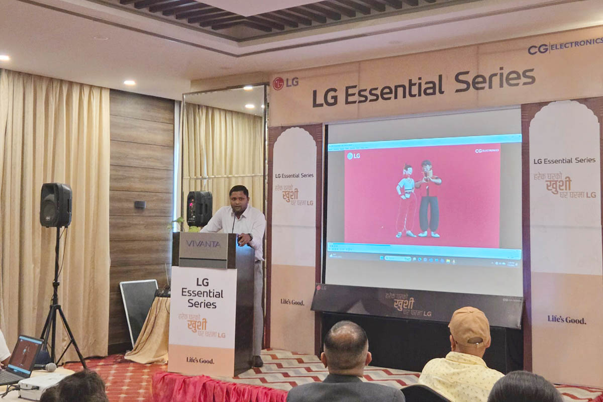 LG launches 'Essential Series' for Nepali households in Chitwan