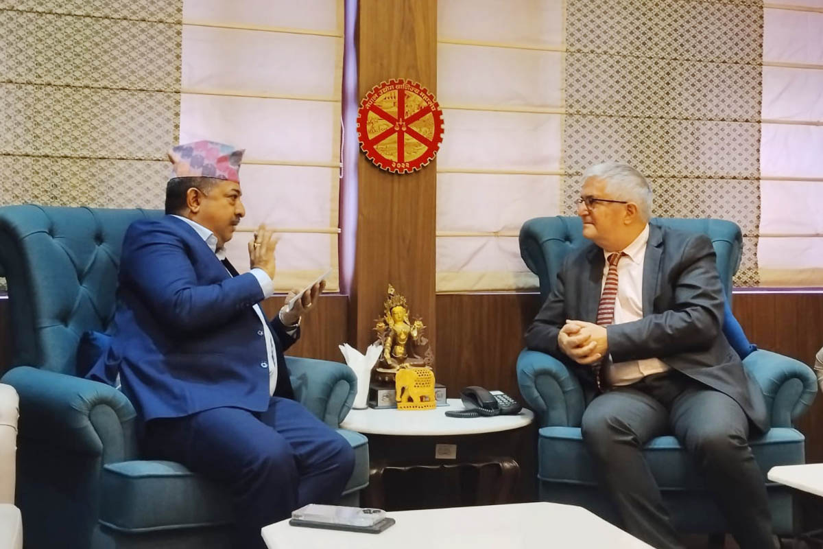 FNCCI president, Israeli ambassador discuss expanding economic, labour ties