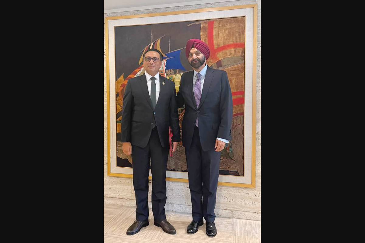 Finance Minister Wagle meets World Bank president, seeks $1bn for flood reconstruction