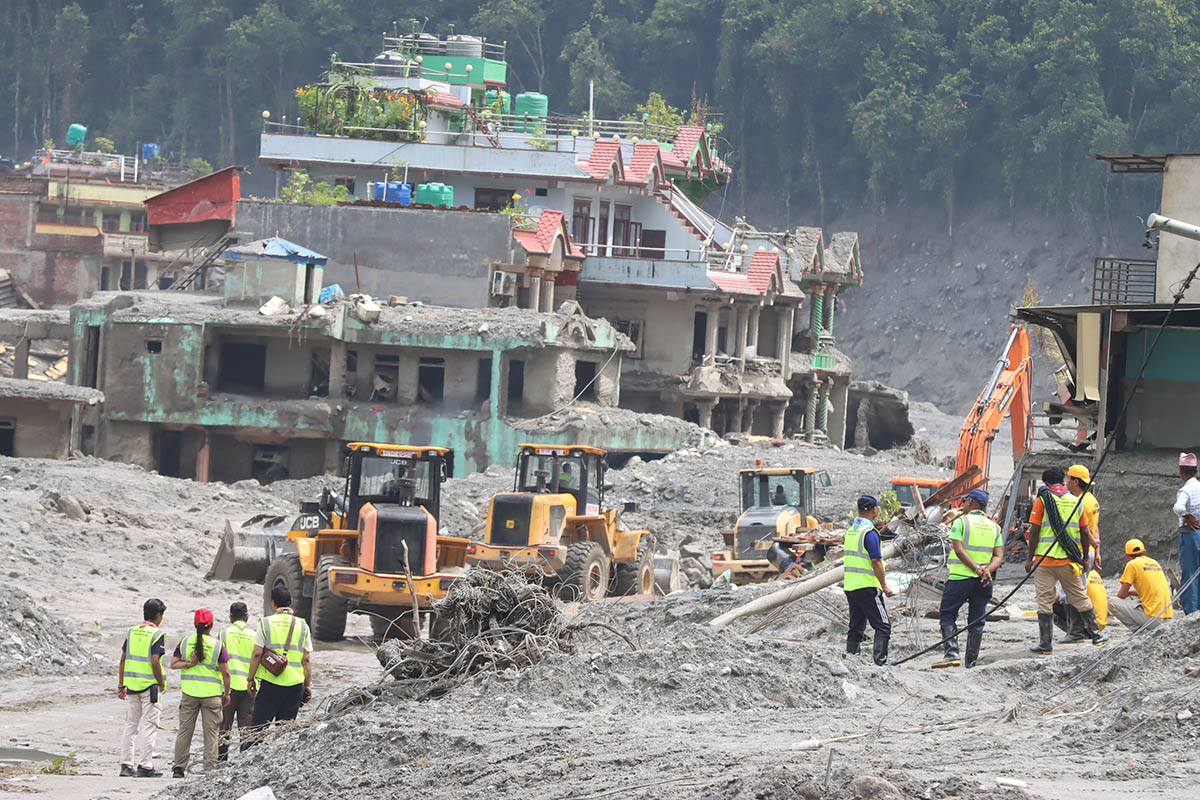 Over 3,000 people rescued in Rasuwa, Nuwakot after Bhotekoshi River flash flood