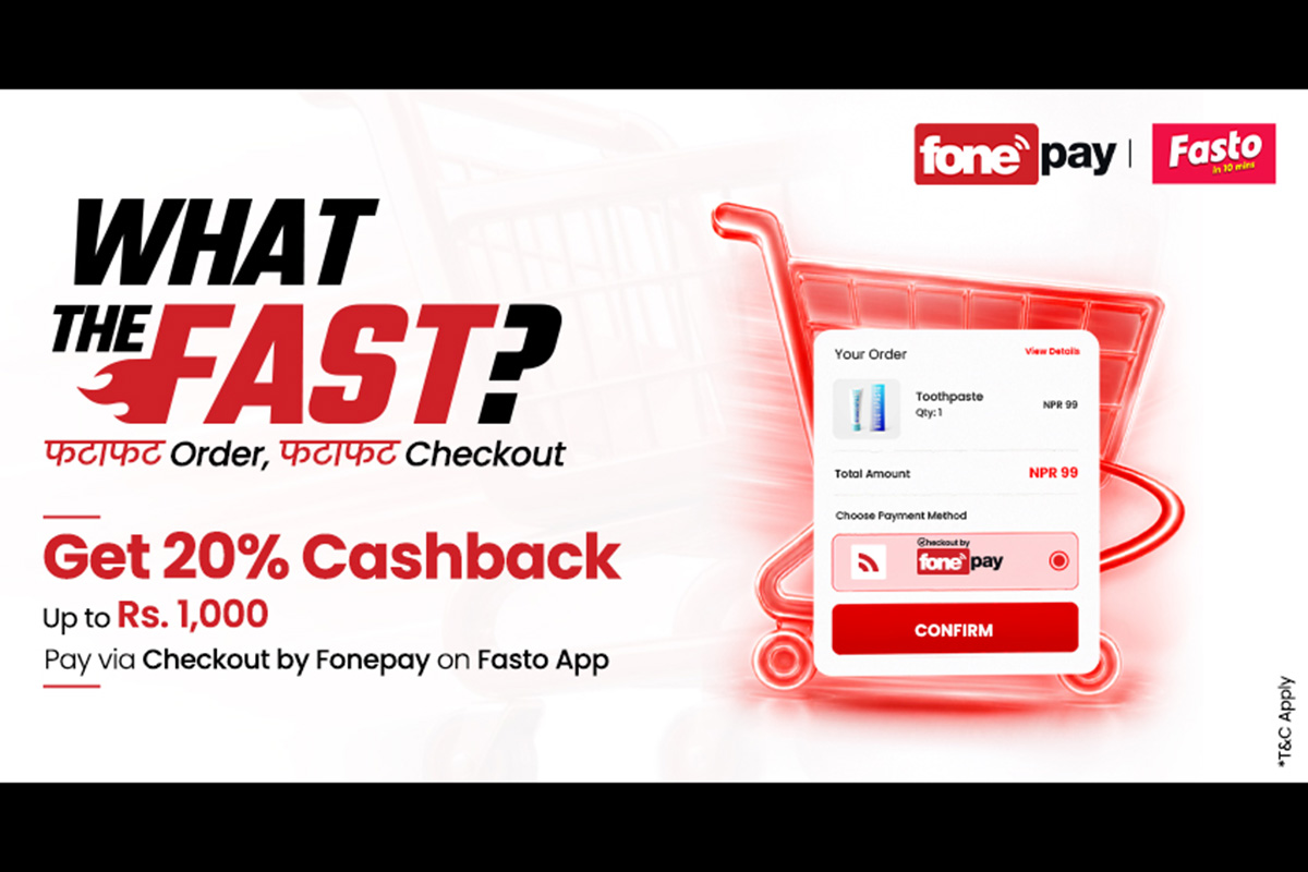 Fonepay launches 'Checkout by Fonepay' with Fasto as first merchant