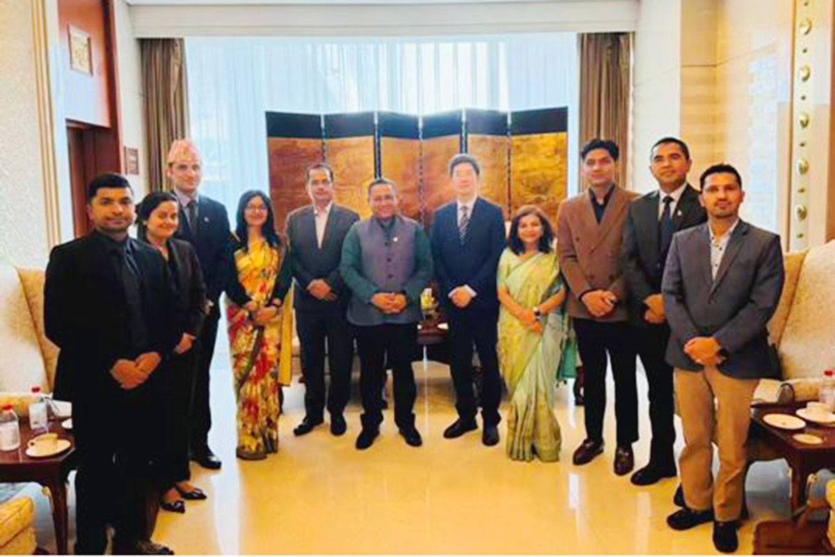 FM Khanal arrives in Beijing for four-day visit to China
